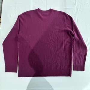 Artefact 100% Cashmere Crew Neck Sweater Burgundy Men’s XL